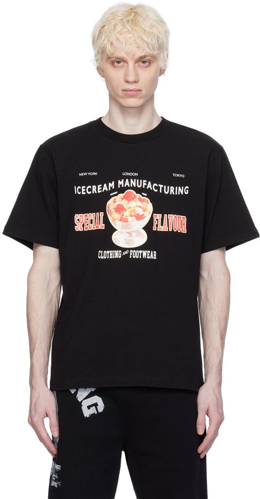 ICECREAM Black 'Special Flavor' T-Shirt