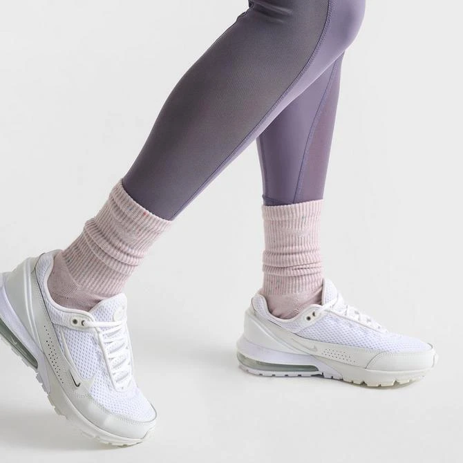 NIKE Women's Nike Pro Mid-Rise 7/8 Mesh-Paneled Leggings 6
