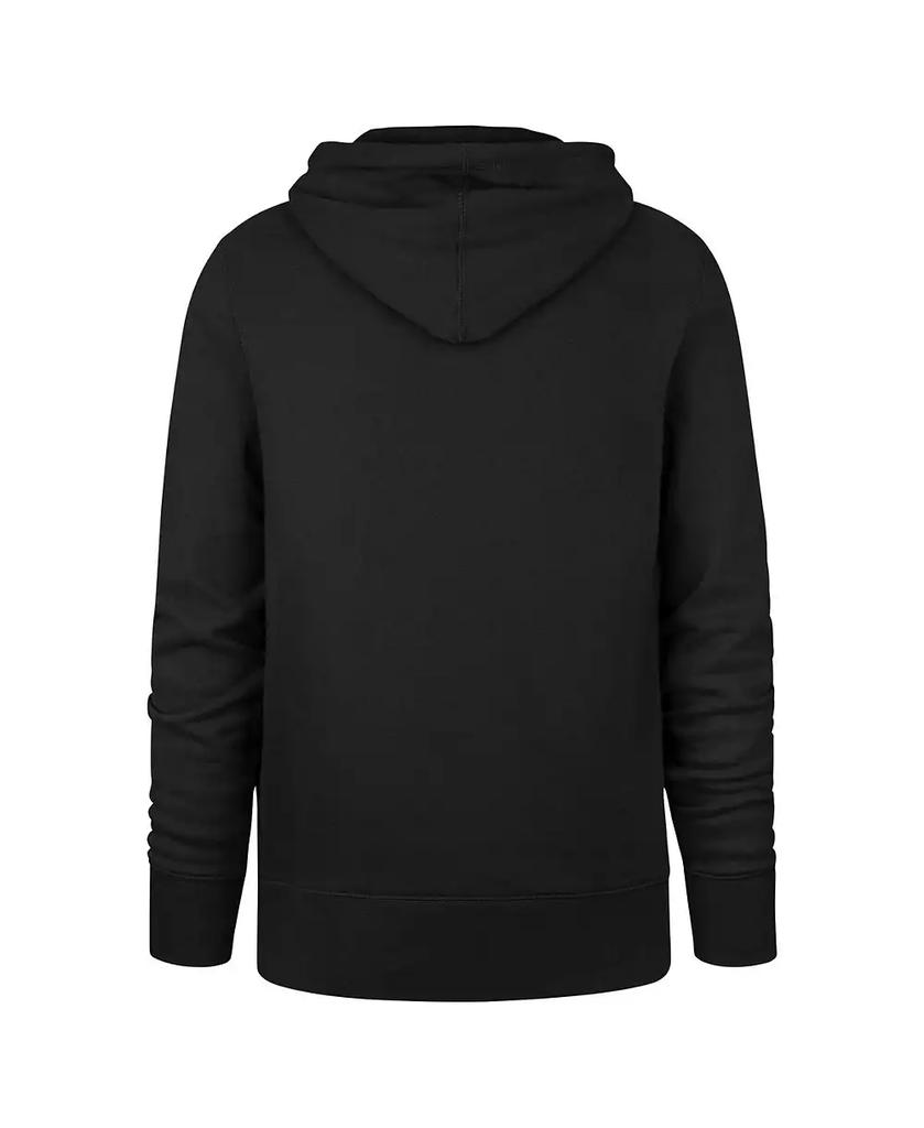 47 Brand Men's Black Distressed San Francisco Giants Base Slide Headline Pullover Hoodie