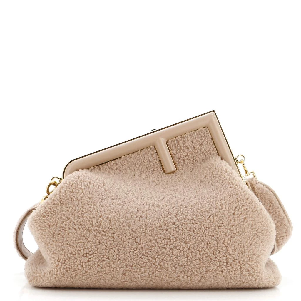 Fendi First Bag Shearling Medium 1