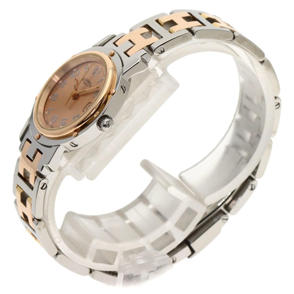 Hermes Stainless Steel Wristwatch (Pre-Owned)