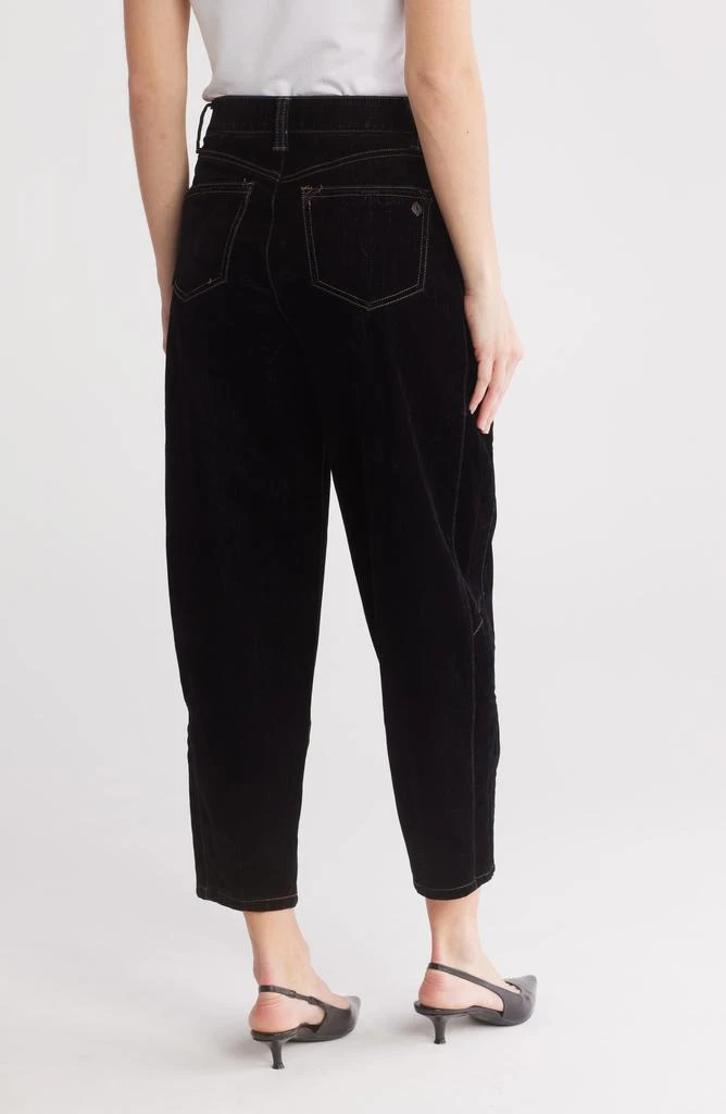 Democracy 'Ab' Tech Skyrise Velvet Barrel Pants 2