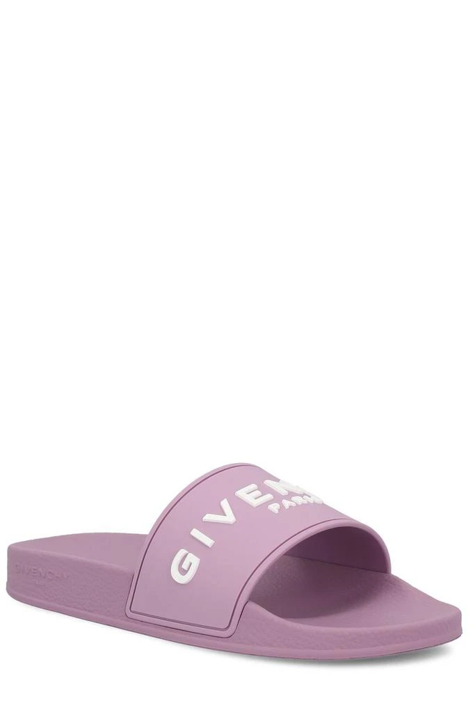 Givenchy Givenchy Logo Embossed Flat Sandals 2