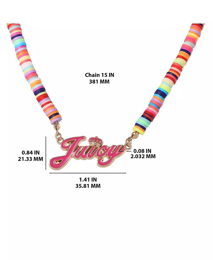 Juicy Couture 15+2" Confetti Beaded Necklace 6