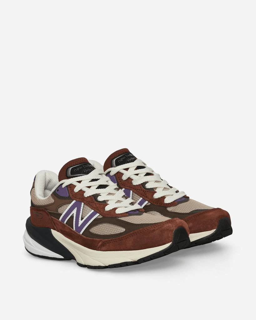 New Balance Made in USA 990v6 Sneakers Rich Oak / Cosmic Grape 2