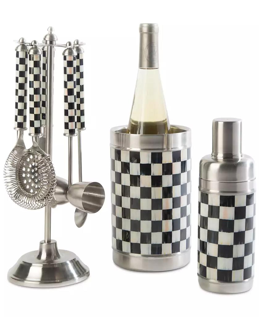 MacKenzie-Childs 3260 Courtly Check Bar Tool Set