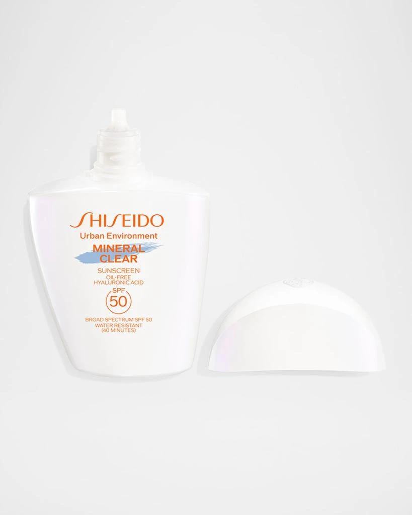 Shiseido Urban Environment Mineral Clear Sunscreen SPF 50, 1 oz. 2