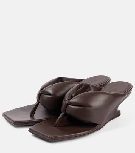 Rick Owens Cantilever 45 leather thong sandals 4