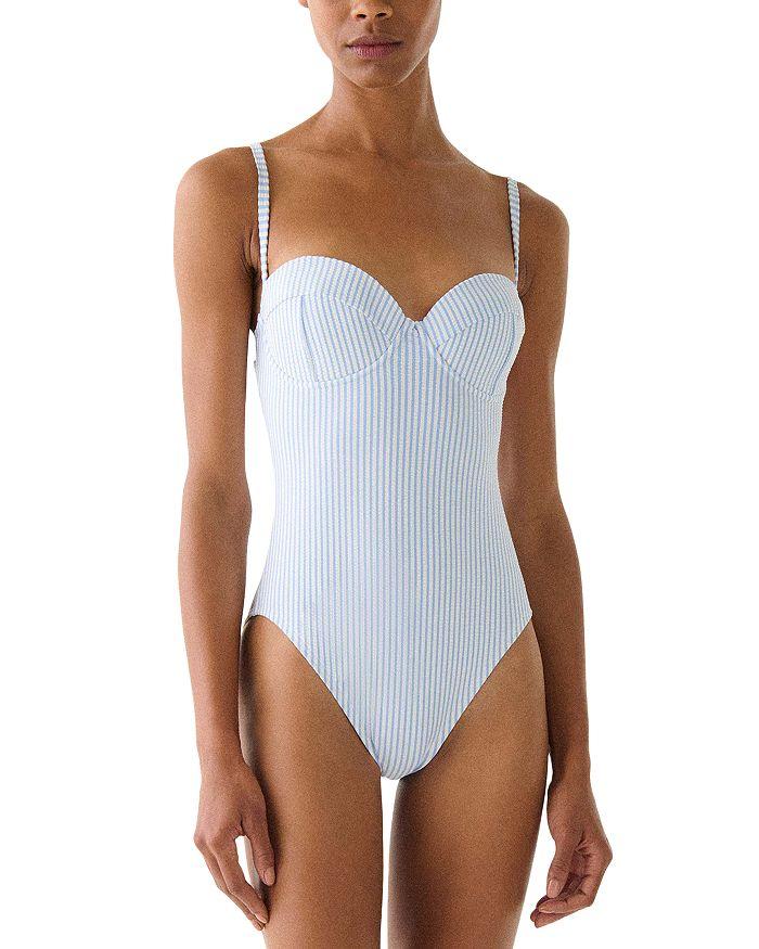 Kate Spade Bow Back One Piece Swimsuit