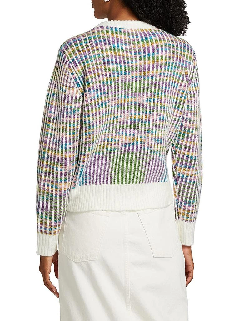 Design History Space-Dyed Crewneck Cardigan 5