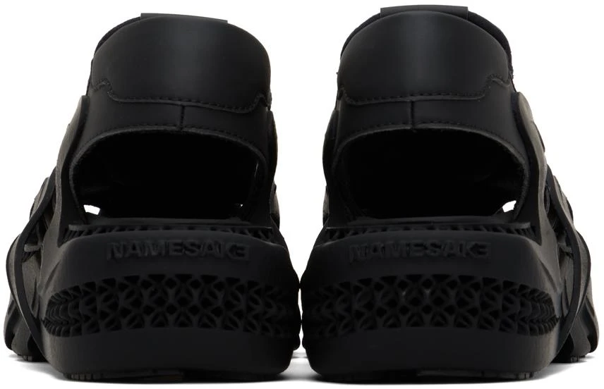 NAMESAKE Black Clippers 3000 Sandals 2