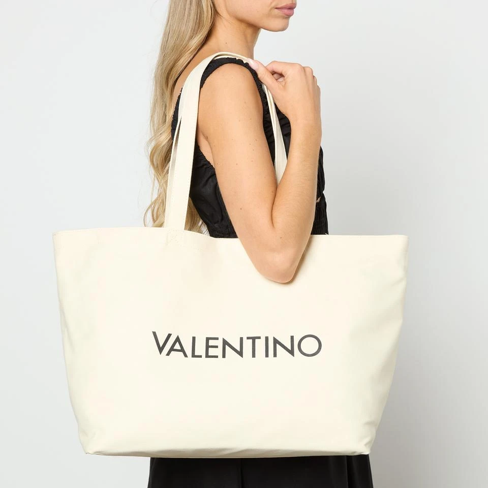Valentino Valentino Inwood Cotton Canvas Shopping Bag 2