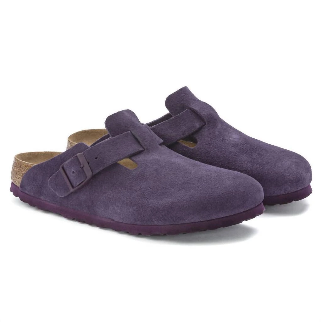 Birkenstock Women's Boston Clog In Wine 2