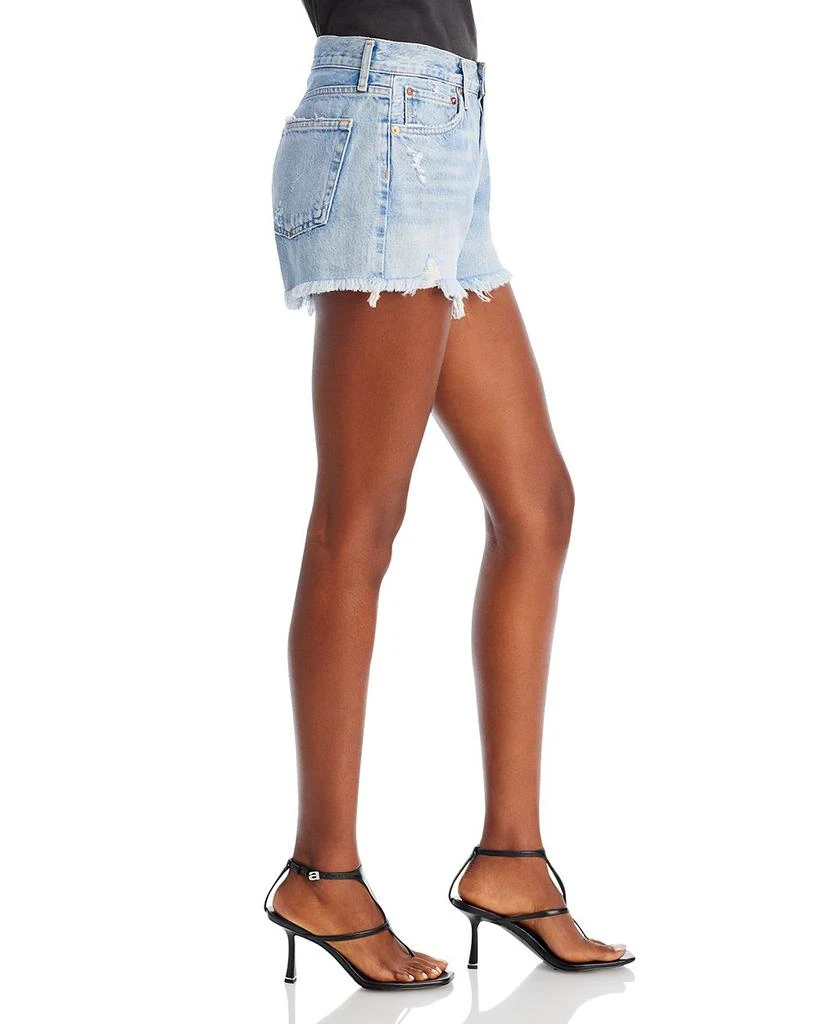 AGOLDE Parker Vintage Cutoff Denim Shorts in Swapmeet 4