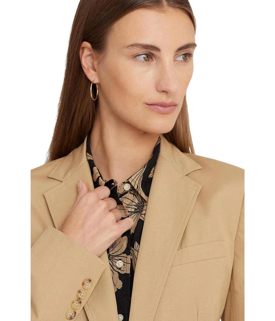 Lauren Ralph Lauren Petite Cotton Twill Blazer 3