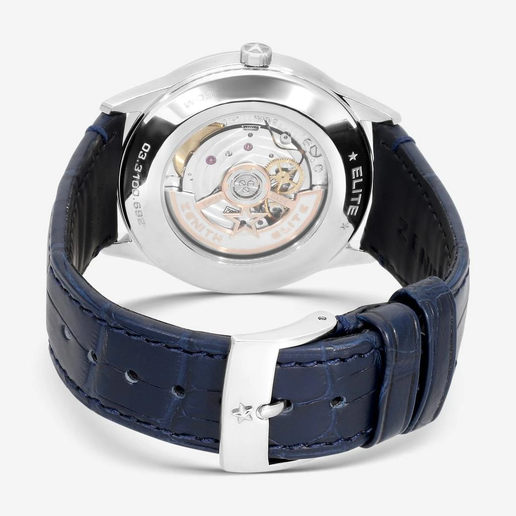 Zenith Zenith Elite Moonphase Stainless Steel Automatic Men's Watch 03.3100.692/01.C922 3