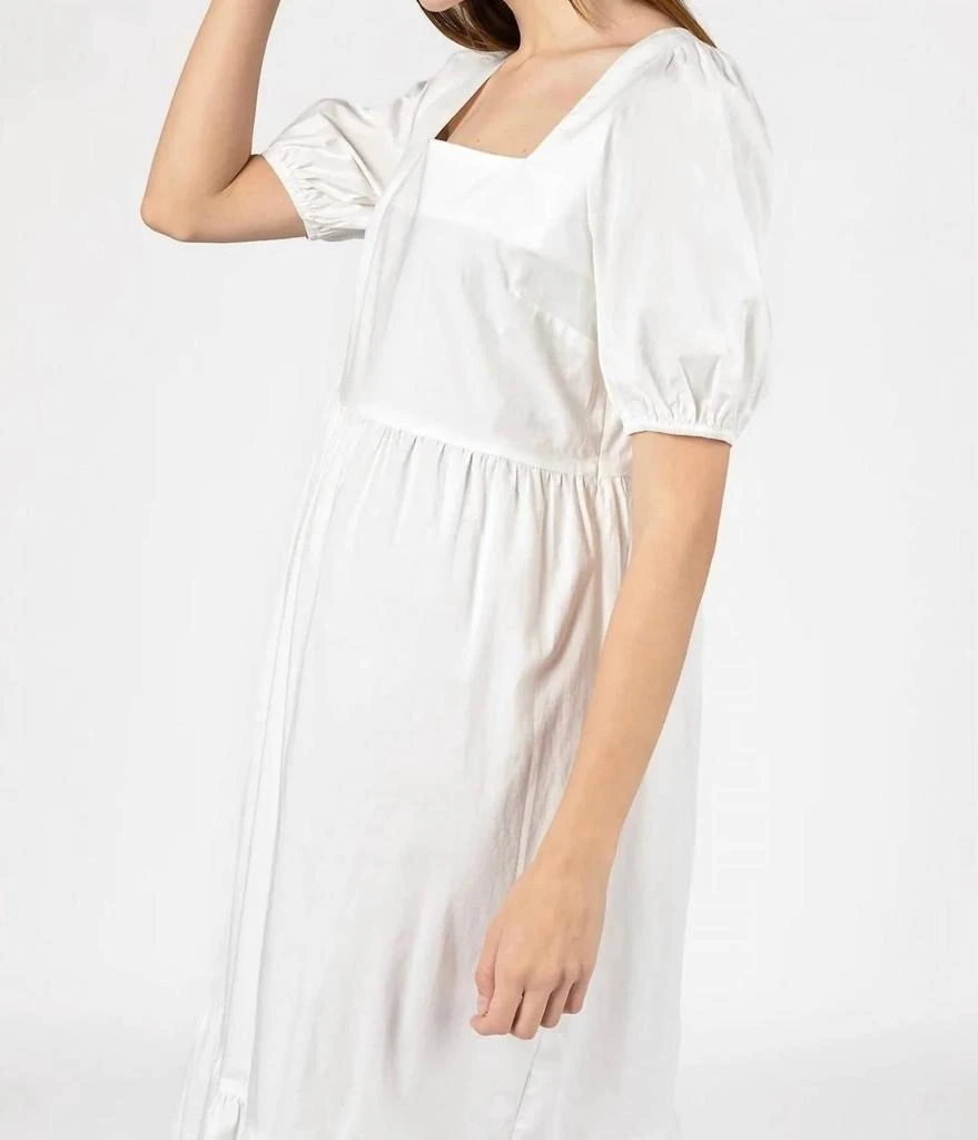 MOD REF The Zaria Dress In White 4