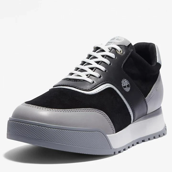 Timberland Miami Coast Leather Trainer for Women in Black 8