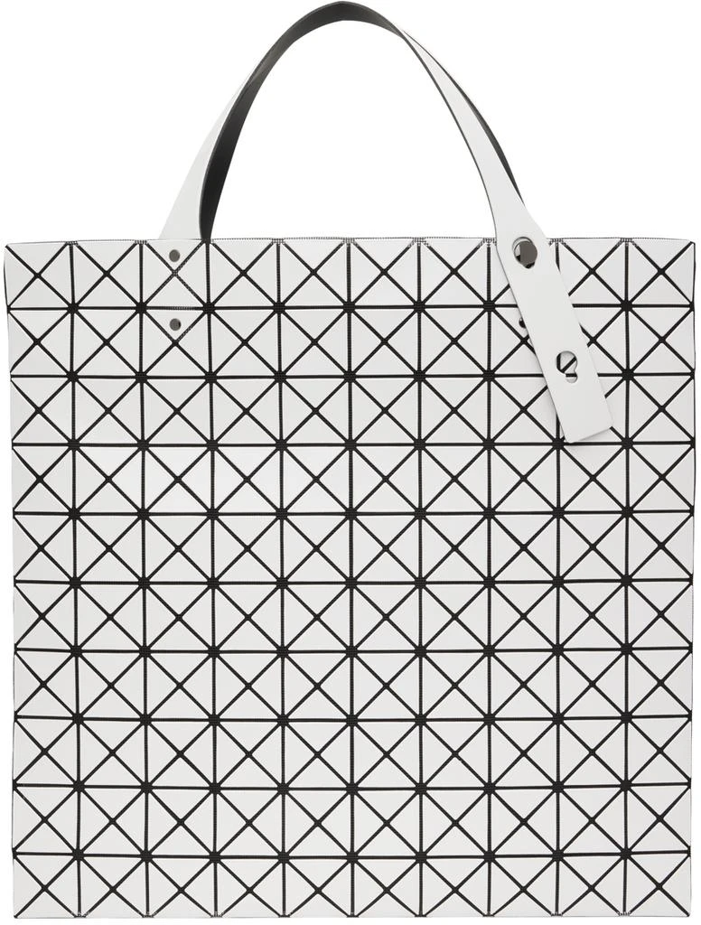 Issey Miyake White Prism Tote 1