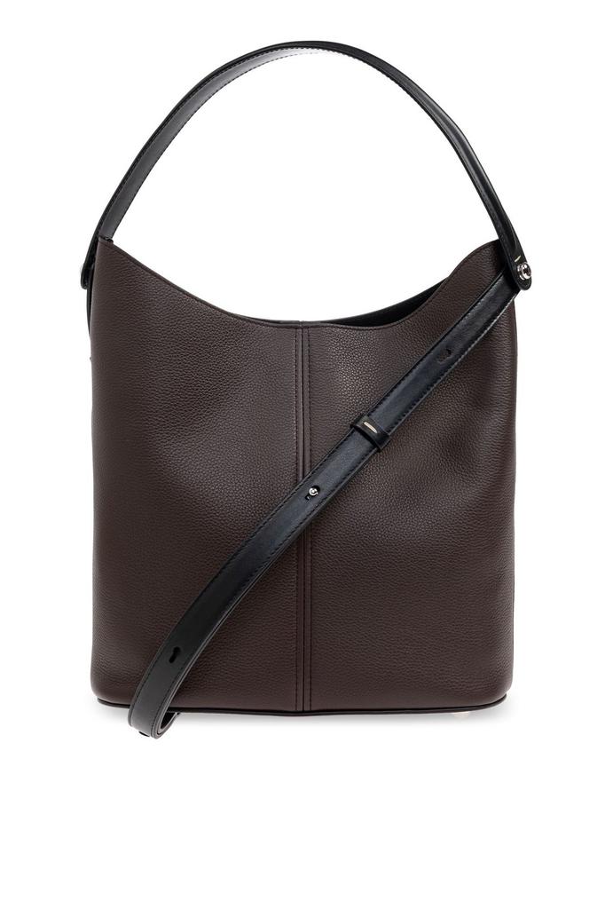 Maison Margiela 'Sac Classique' Black Mini Shoulder Bag ロゴ MAISON MARGIELA 'Sac Classique' Black Mini Shoulder Bag With