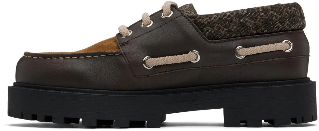Givenchy Brown Storm Boat Shoes 3