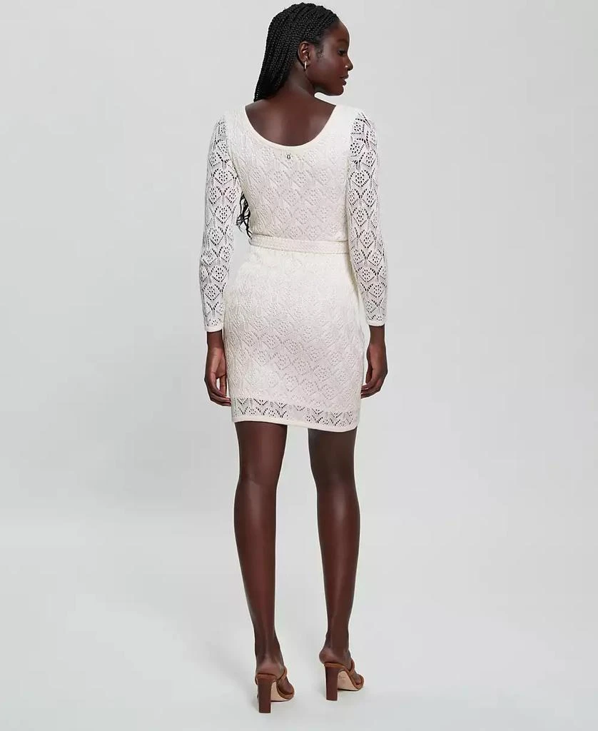 Women's Kara Scoop-Neck 3/4-Sleeve Belted Dress  On Sale Now with Up to  84% Off | Discover Exclusive Deals & Savings at BeyondStyle  Authentic GUESS  dress|women's fashion|dresses with Limited-Time Discounts, Free