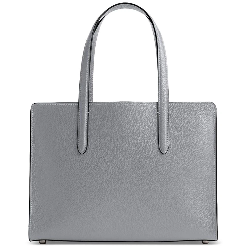 Coach Polished Pebble Leather Carter Carryall 28 9