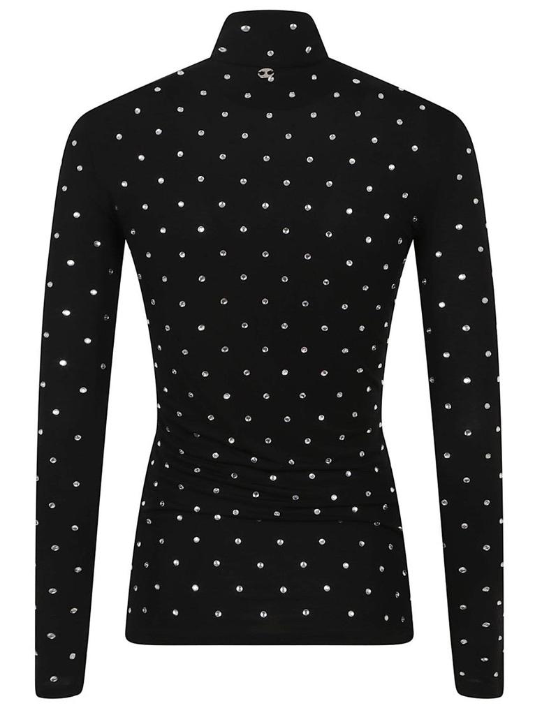 Paco Rabanne Black Haut Long Sleeve Top