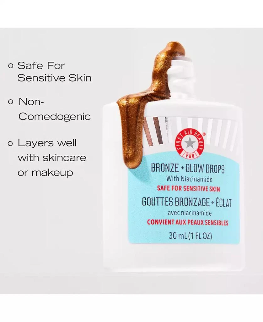 First Aid Beauty Bronze + Glow Drops With Niacinamide, 1 oz. 6