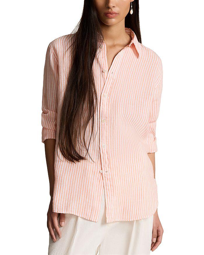 Polo Ralph Lauren Linen Boyfriend Shirt