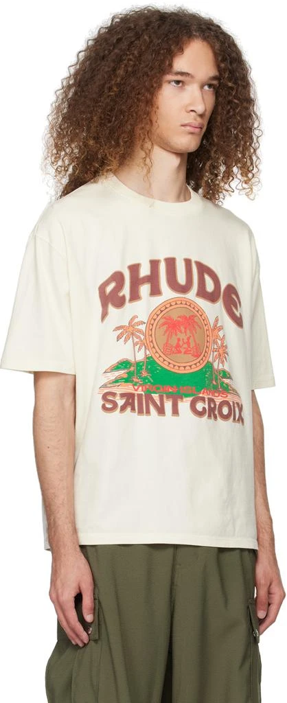 Rhude Off-White 'Saint-Croix' T-Shirt 2