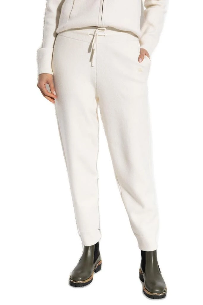 Burberry Burberry Logo Embroidered Tapered Knitted Trousers 2