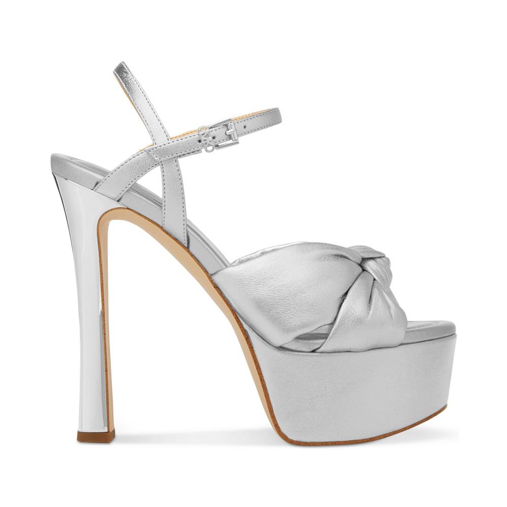 Michael Kors Elena Ankle-Strap Platform Dress Sandals