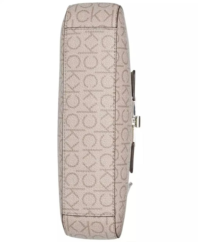 Calvin Klein Becky Signature Turnlock Shoulder Bag 3
