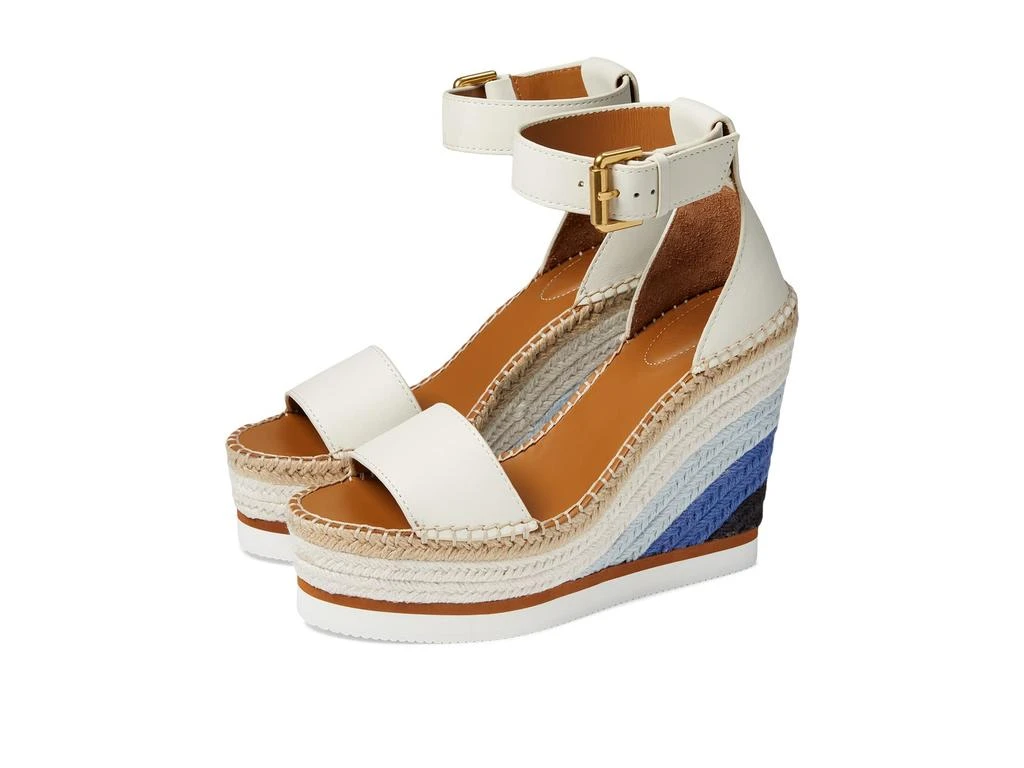 See by Chloé Glyn Espadrille Rainbow Wedge 1