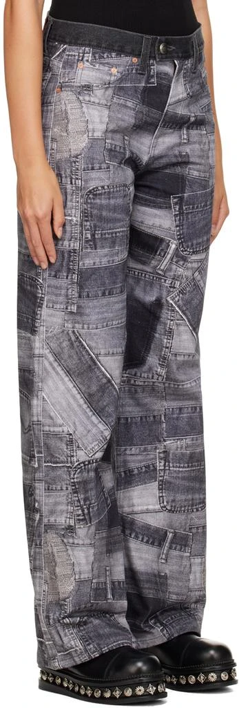 ANDERSSON BELL Gray Patchwork Jeans 2