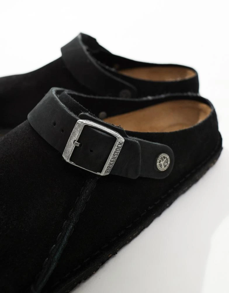 Birkenstock Birkenstock Lutry clogs in black suede 3