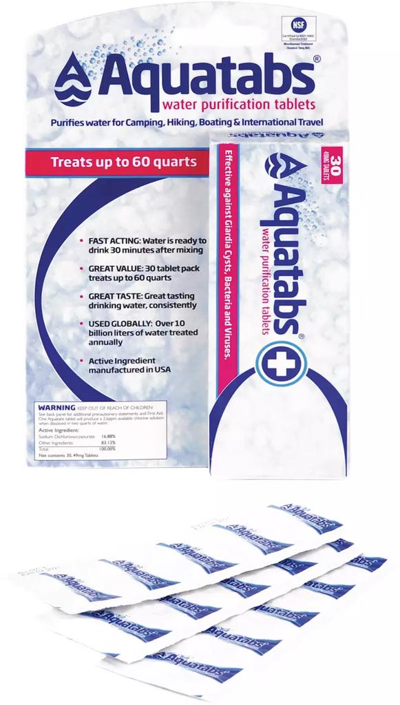 MSR MSR Aquatabs 30 Count