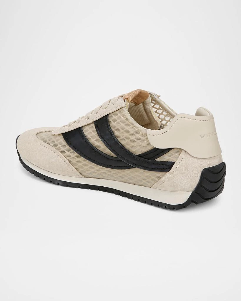 Vince Oasis Net Leather Low-Top Sneakers 4