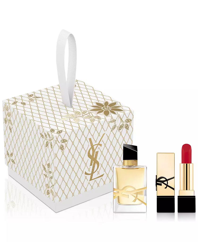 Yves Saint Laurent 2-Pc. Libre Eau de Parfum & Rouge Pur Couture Mini Ornament Gift Set