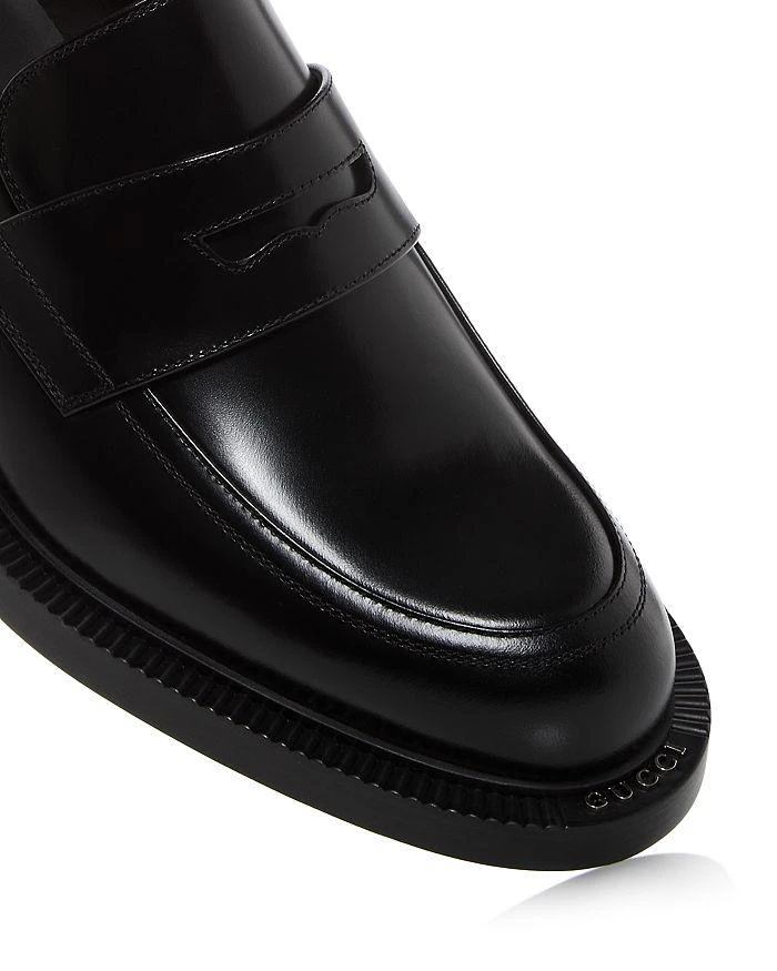 Gucci Men's Mogan Penny Loafers  4