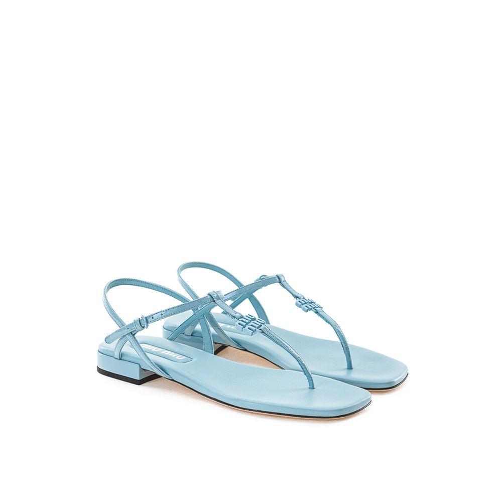 Miu Miu Patent Leather Women's Sandal