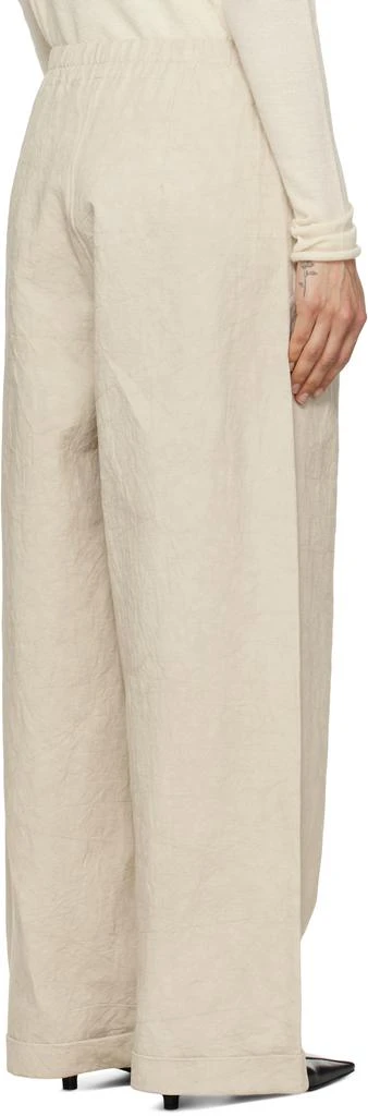 Lauren Manoogian Beige Tall Trousers 3