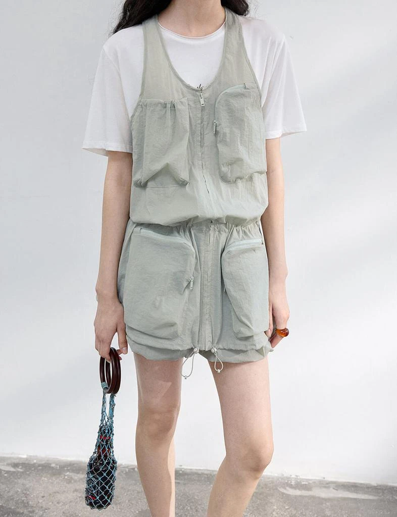Pixie Market Pebble Parachute Pocket Tank 3