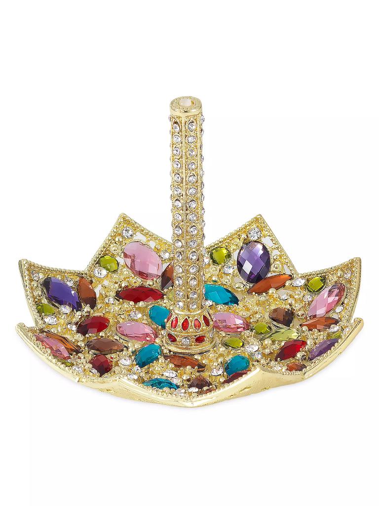 Olivia Riegel Dominique Crystal & Glass Ring Holder