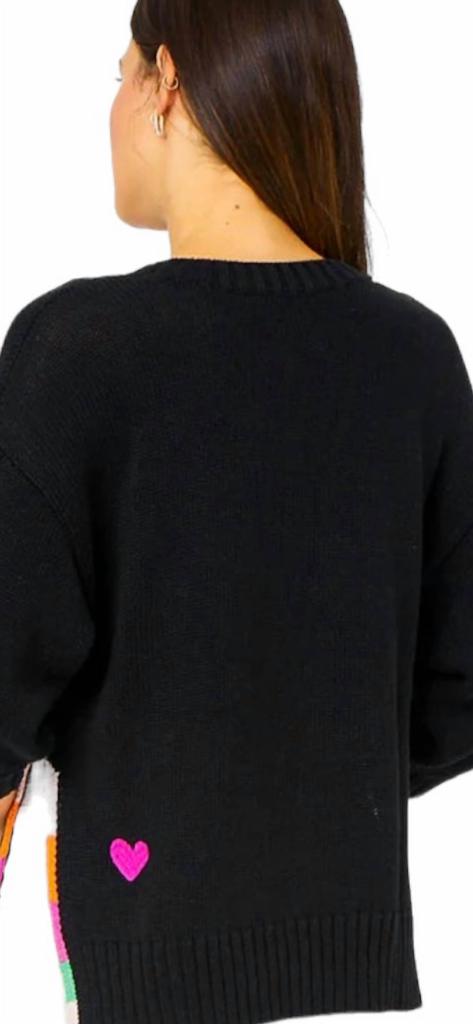 KERRI ROSENTHAL Chloe Sweater In Black