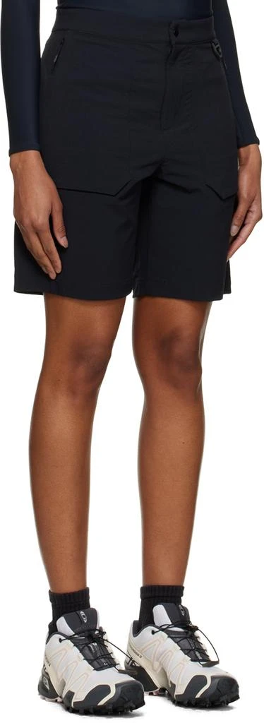 Snow Peak Black Active Comfort Shorts 2