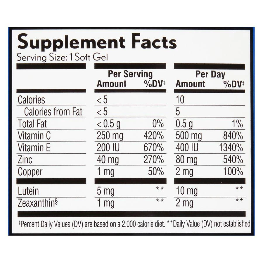 PreserVision Areds2 Supplement 2