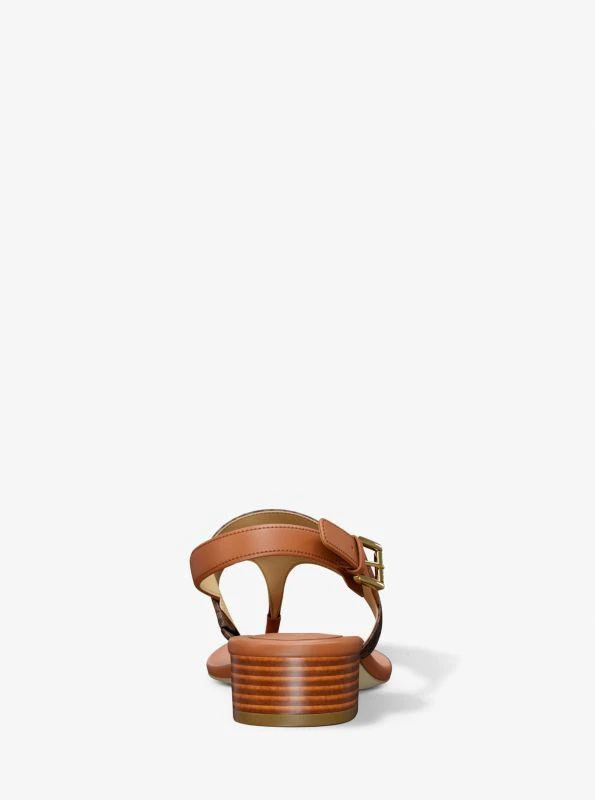 Michael Kors Hannah Signature Logo T-Strap Sandal 4