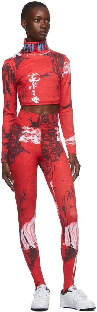 Reebok Red Pyer Moss Edition Cropped Turtleneck 4
